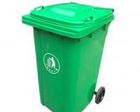 240升塑料輪式戶外垃圾桶（加厚款）